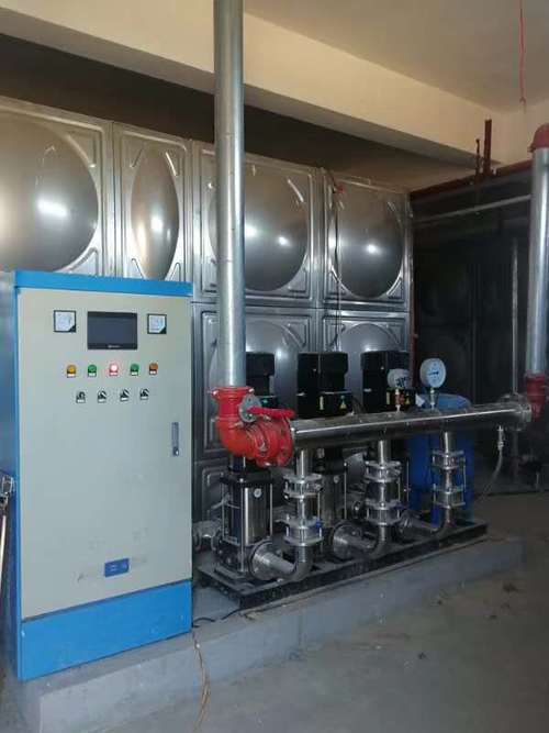 和平县大地房地产开发有限公司向我司采购一套变频稳压供水设备